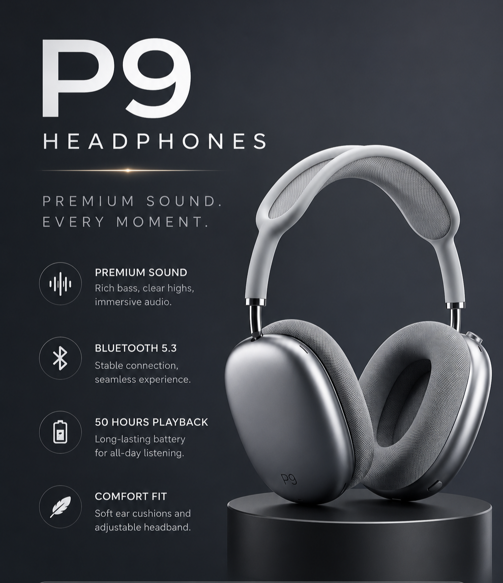 P9 Pro Max Headphones
